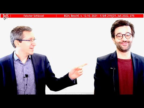 Law studies in criminal law: Exam-relevant decision - Theft with a false key