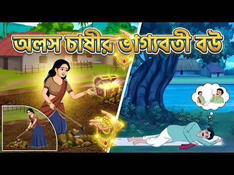 অলস চাষীর ভাগ্যবতী বউ