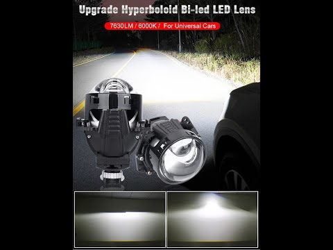 Lenses For Headlights Hyperboloid Bi-led Projector For Hella 3R G5 Lens H7 H4 9005 LED Light 20000LM