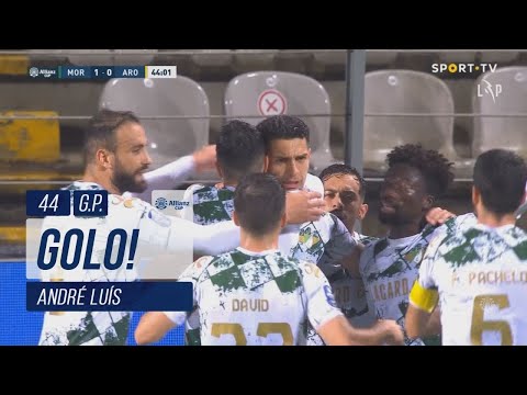 Goal | Golo André Luís: Moreirense (1)-0 FC Arouca (Taça da Liga 22/23 - Quartos de Final)