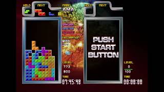 #tgm_series テトリス初心者が普通にTGM3やるだけ