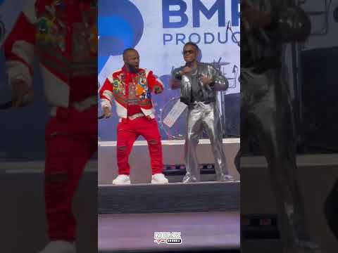 INNOSS'B  with Mista Champagne performing his song Sete live on a VVIP Concert in Bujumbura