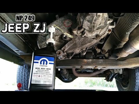 TRANSFER CASE FLUID CHANGE (JEEP ZJ)
