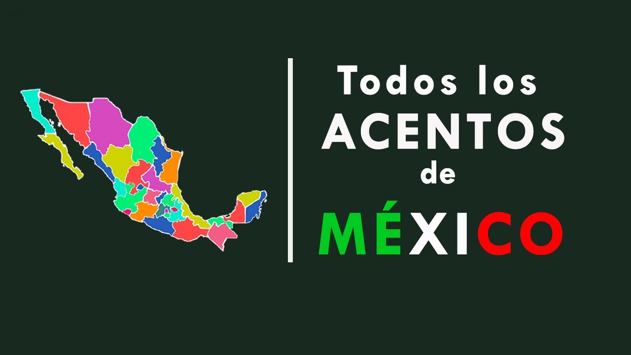 TODOS los ACENTOS de MÉXICO 💚¿ᴄᴏɴᴏᴄᴇꜱ ᴛᴏᴅᴏꜱ acentos de las 32 entidades federativas.
