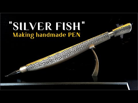 [ Pen Making ] Silver Fish / Custom mechanical pencil
