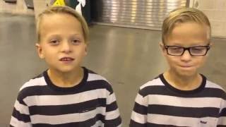 Evan and Ryder Londo at Space City Comic Con May 2016