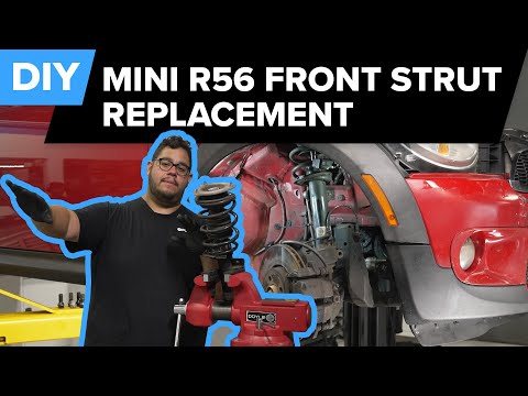 R56 MINI Cooper S Front Strut Replacement DIY (2006-2013 MINI Cooper, S, John Cooper Works)