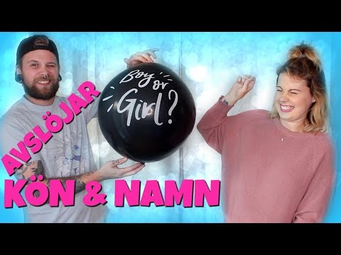 ♡ AVSLÖJAR KÖNET & FAVORITNAMNET PÅ BEBISEN ♡