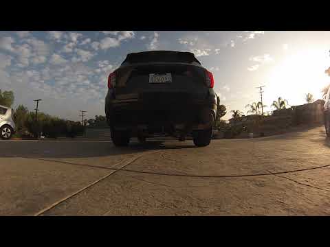 Explorer ST Gibson axle back exhaust