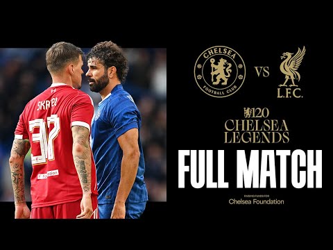 Chelsea Legends vs Liverpool Legends | FULL MATCH | Legends Charity Match 2025/26
