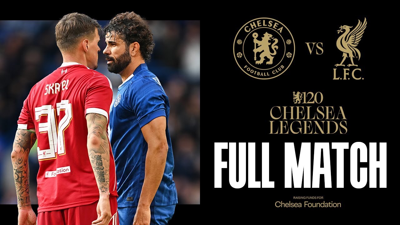 Chelsea Legends vs Liverpool Legends | FULL MATCH | Legends Charity Match 2025/26