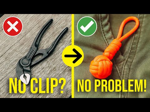 How A Simple Knot Solves A Big Everyday Carry Problem!