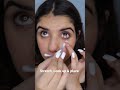 How To Wear CONTACT LENS Easilyy LONG NAILS Shorts Tips Beginners Ytshorts