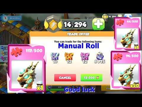 14k Manual Dragon board Rolling-Dragon Mania Legends | Momotu Double Trouble Event | DML
