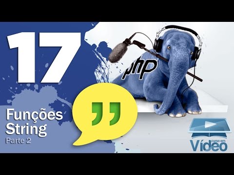 Funções String em PHP Parte 2 Curso PHP Iniciante 17 Gustavo Guanabara