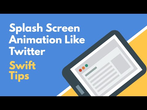 Swift Tip: Splash Screen Animation Like Twitter