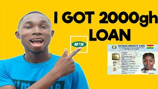 I Got GH₵2000 Loan from MTN | Not qualify Fixed