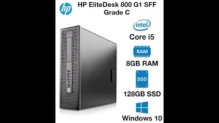 How to open or remove the internal storage hard disk drive of the HP EliteDesk 800 GI