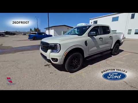 2026 Ford Ranger XLT 4WD SuperCrew 5' Box in Tan for sale at Drayton Valley Ford in Drayton Valley, AB