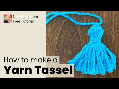 How to Make a Tassel with Yarn