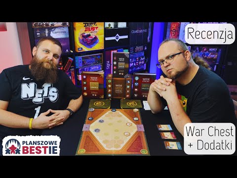 War Chest dodatki: Oblężenie, Szlachta, Zmrok - Recenzja - Planszowe Bestie #590 - 09.09.2025