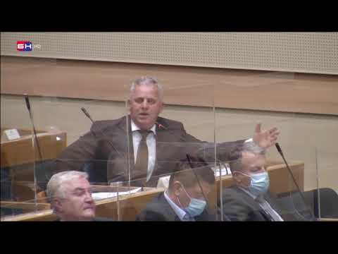 RASPRAVA U SKUPŠTINI: Miladin Stanić i Dražen Vrhovac