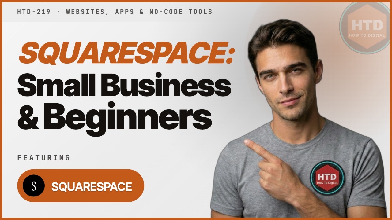 Squarespace Tutorial for Small Business and Beginners: Complete Website Build video thumbnail