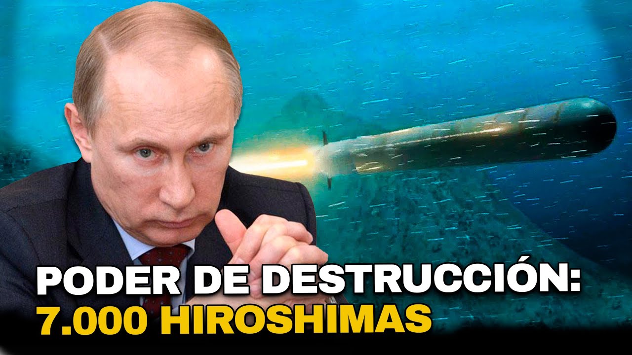 El SUBMARINO NUCLEAR de Rusia de 100 Megatones I Poseidón