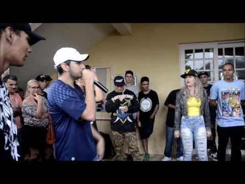 D'Kasa e Cachoeira vs Bineck e Weydermann - 1 fase - 3° Batalha da Quadrinha - Jaraguá do Sul - 2017