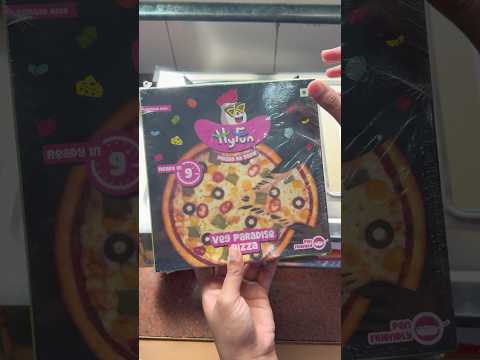 Hyfun Veg Paradise Pizza #pizza #frozenfood #readytoeat #asmr #viral #trending #shorts #italianfood