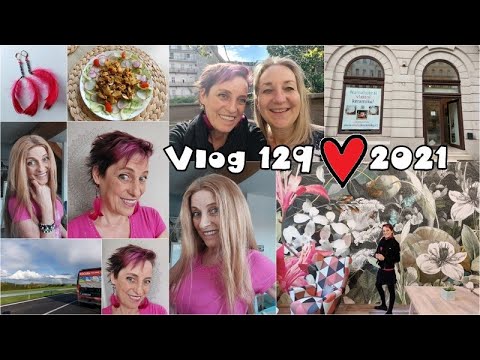 Vlog 129/21 - náušnice, Praha a paruka