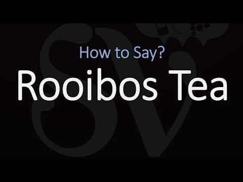 How to Pronounce Rooibos Tea? (CORRECTLY)