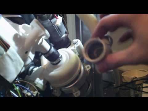 Hotpoint dishwasher A01 leak locate and tear-down