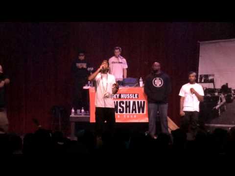 Nipsey Hussle "Drop Coupes" live