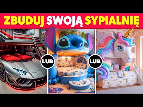 Co byś Wolał...? Zbuduj swoją Wymarzoną Sypialnię 🛏️😍🌈