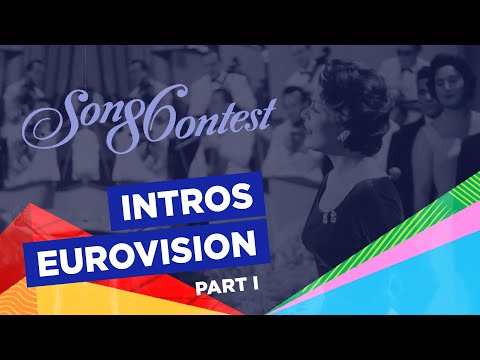 EUROVISION INTROS 1957-2021 | Part One