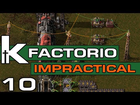 Factorio 0.17 | Impractical Ep 10 | Station Planning | Let's Play Factorio