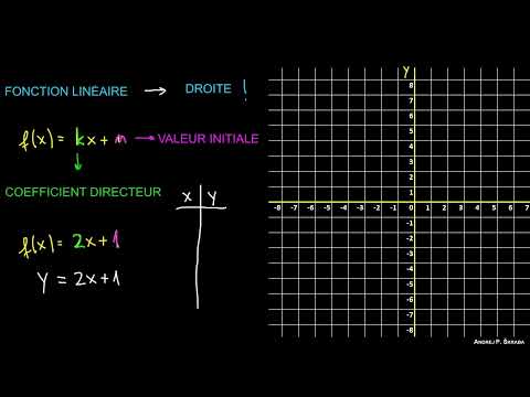 Qu'est-ce qu'une fonction linéaire ?