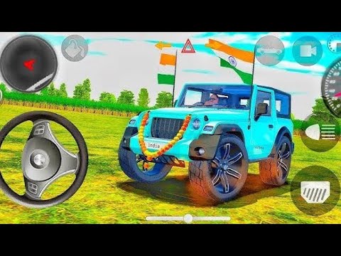 Dollar (Song) Modified Mahindra Purple Thar 😈|| Indian Cars simulator 3D || Android Gameplay Part