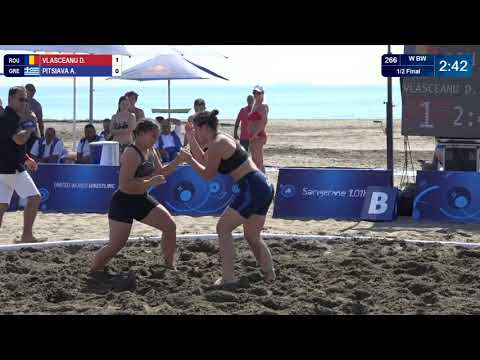 1/2 Women's BW - +70 kg: D. VLASCEANU (ROU) v. A. PITSIAVA (GRE)