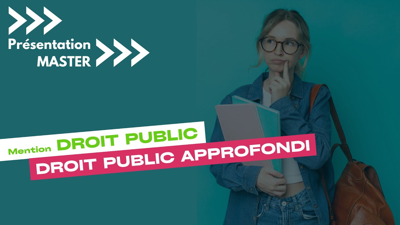 Présentation du Master Droit public approfondi ( Admission 2024-2025 )