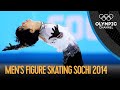 Full Men S Singles Free Program Figure Skating Sochi 2014 Replays