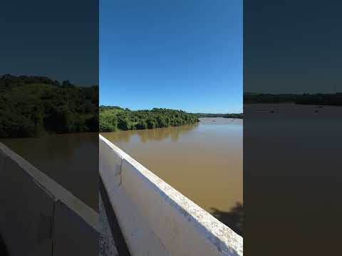 Rio Ivai - Divisa de Município Cândido de Abreu e Manuel Ribas #shorts #candidodeabreu #manuelribas