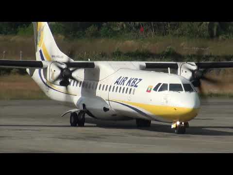 AIR KBZ , ATR72-600 , XY-AMF , K7241, Thandwe (SNW) to Yangon(RGN)