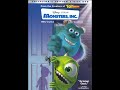 Opening To Monsters Inc 2002 DVD Disc 1 Widescreen