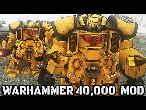 UNIFICATION MOD 2022: Imperial Fists & Guard vs Chaos! - Warhammer 40K: Dawn of War: Soulstorm