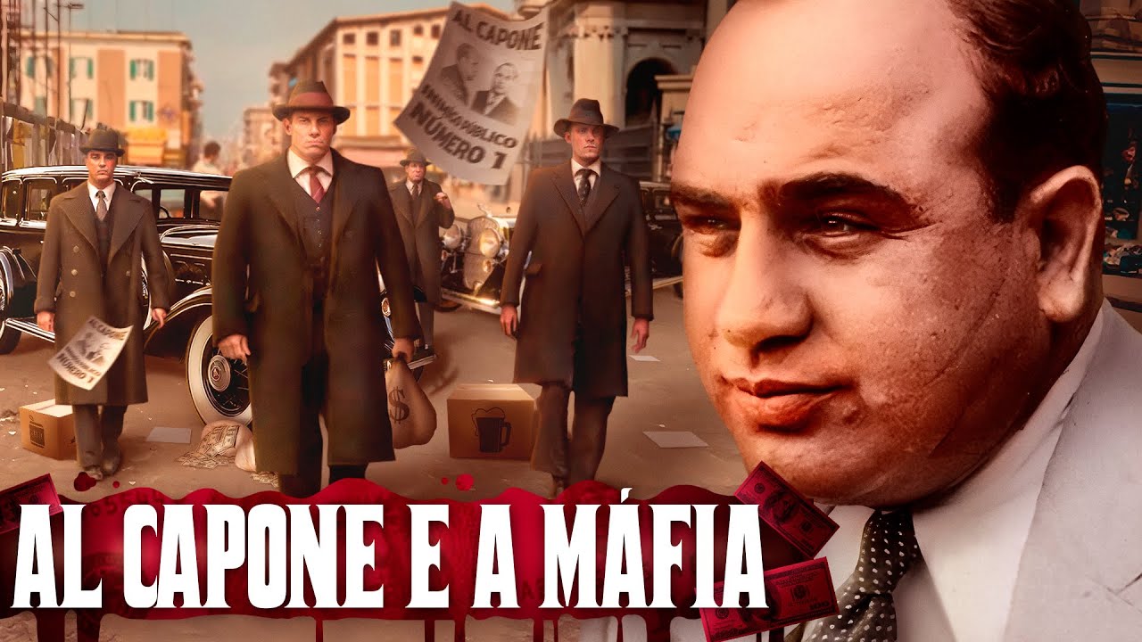 a HISTÓRIA de AL "SCARFACE" CAPONE - Biografando