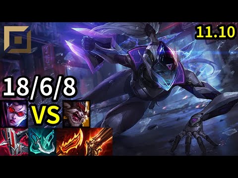 Vayne Top vs Kled - KR Master | Patch 11.10
