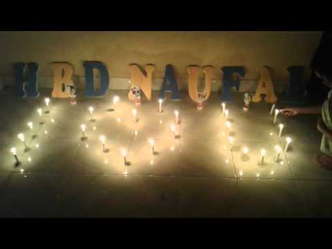 Happy Birthday Naufal