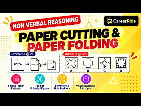 Paper Cutting & Paper Folding - Tricks & Shortcuts for Placement tests, Job Interviews & Exams